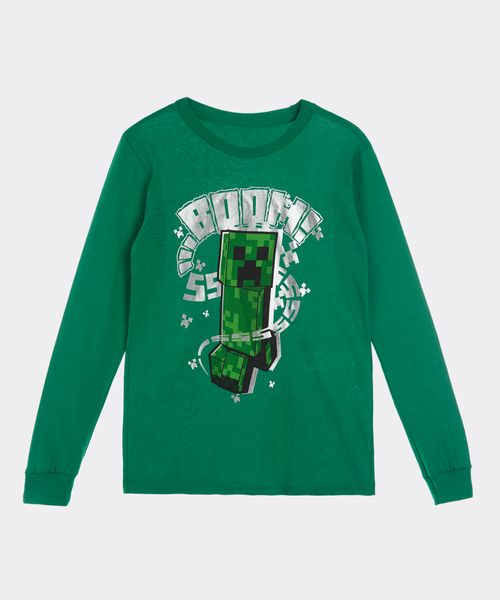 Playera de Licencia Minecraft de  Niño Infantil