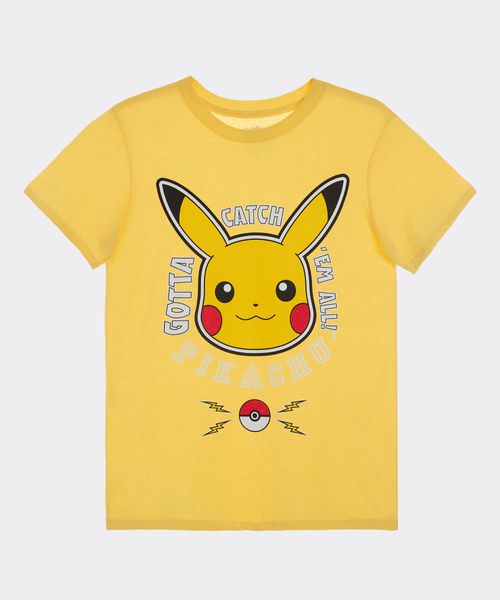 Playera de Licencia Pokemon de  Niño Juvenil