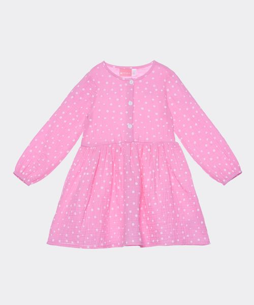Vestido Manga Larga  de  Beba Años