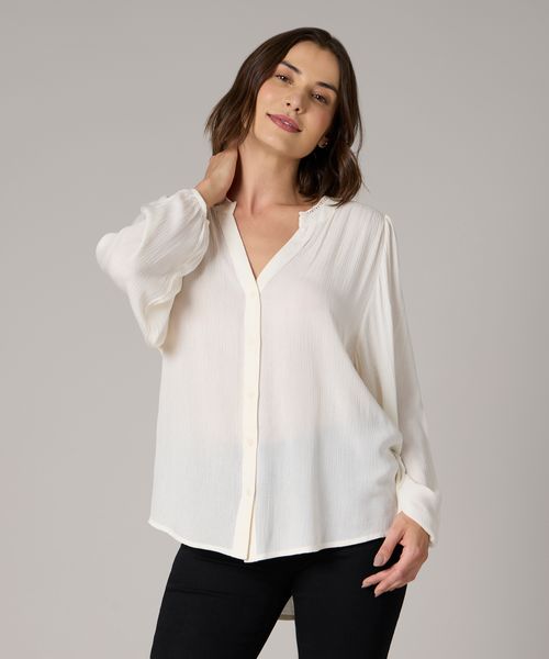 Blusa Manga Larga  de  Dama