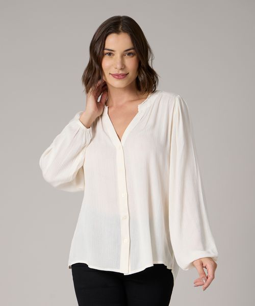 Blusa Manga Larga  de  Dama