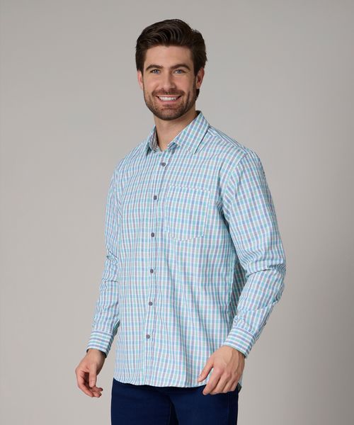 Camisa Manga Larga  de  Caballero