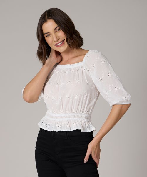 Blusa Manga Larga  de  Dama