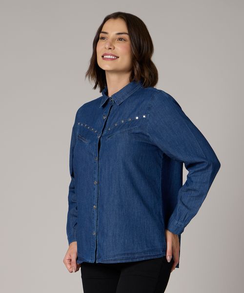 Blusa Manga Larga  de  Dama
