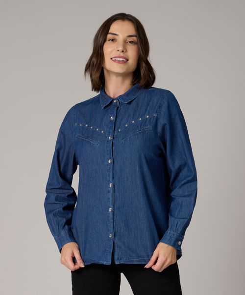 Blusa Manga Larga  de  Dama