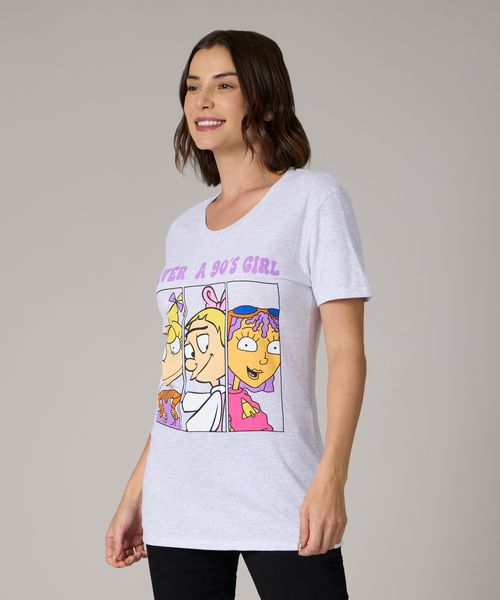 Playera de Licencia Nickelodeon de  Dama