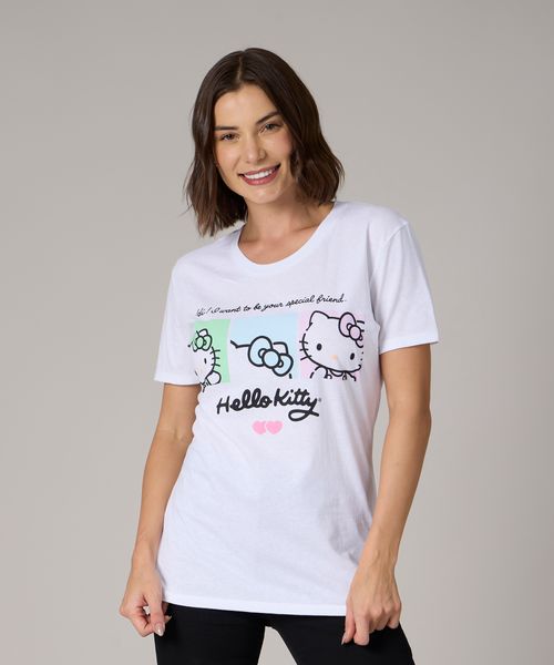Playera de Licencia Hello Kitty de  Dama