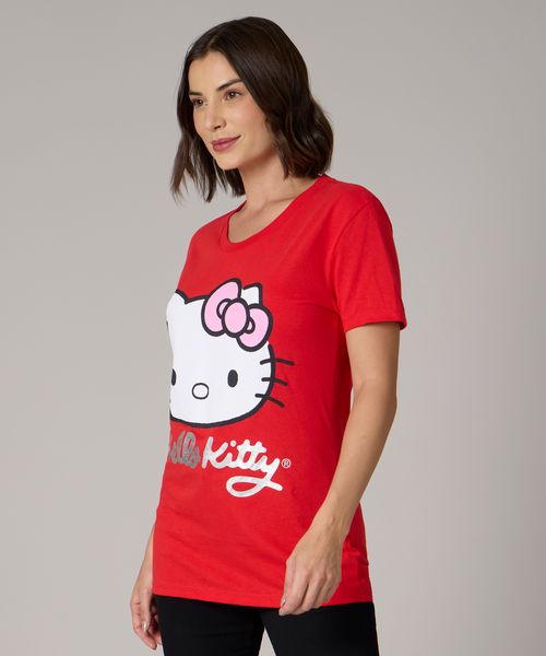 Playera de Licencia Hello Kitty de  Dama