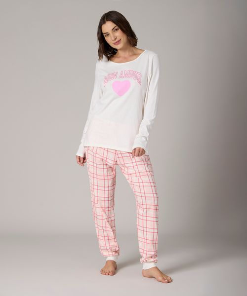 Set Pijama Pantalón y Playera  de  Dama