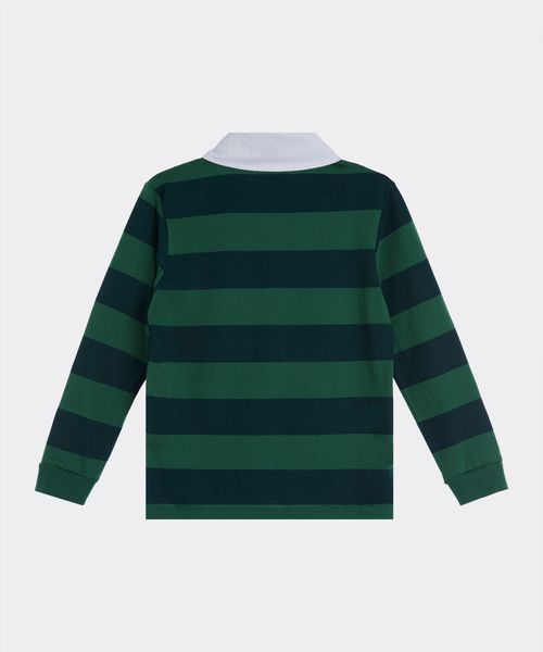 Playera Polo Manga Larga  de  Niño Infantil