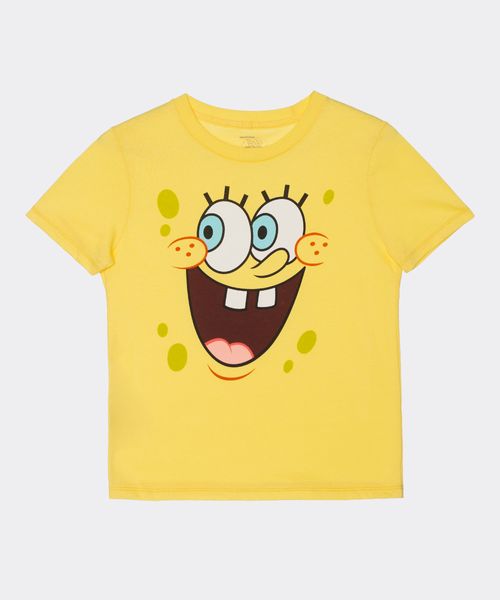 Playera de Licencia Bob Esponja de  Niño Infantil