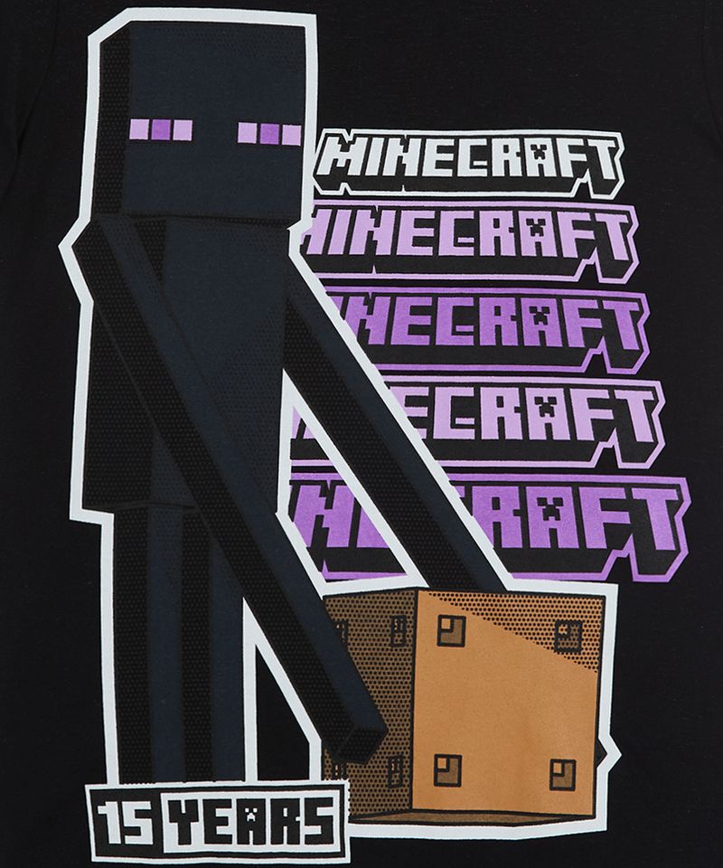 Playera de Licencia Minecraft de  Niño Juvenil