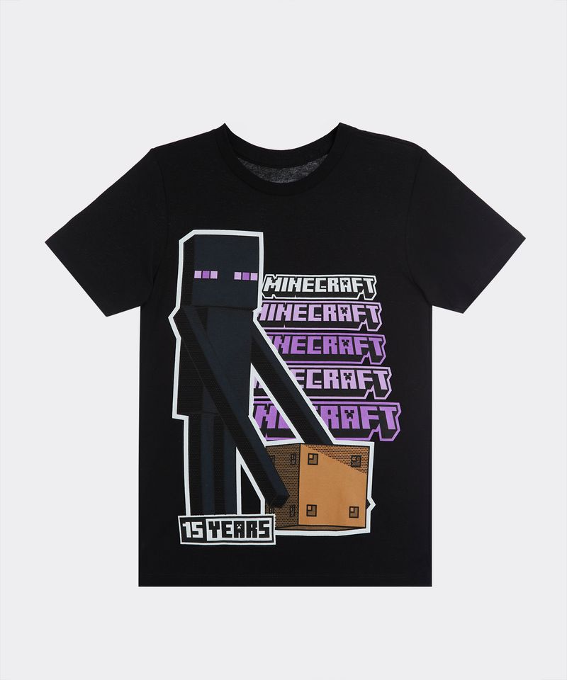 Playera de Licencia Minecraft de  Niño Juvenil