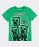 Playera de Licencia Minecraft de  Niño Infantil