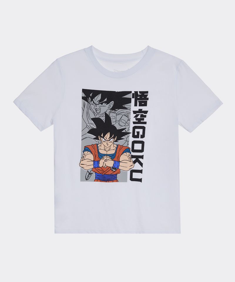 Playera de Licencia Dragon Ball de  Niño Infantil