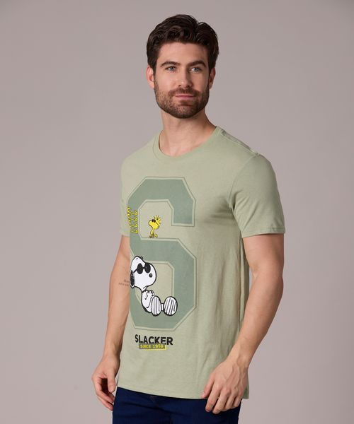 Playera de Licencia Snoopy de  Caballero