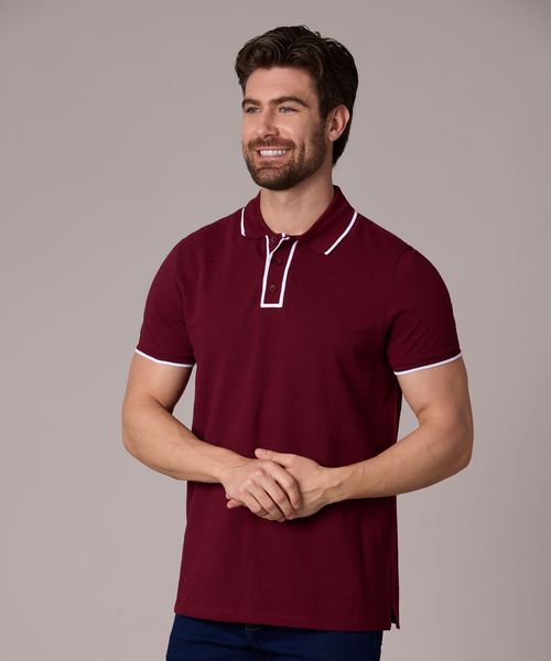 Playera Polo Manga Corta  de  Caballero