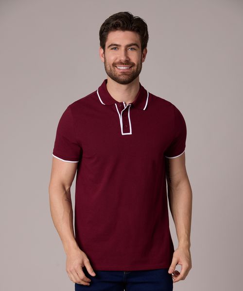 Playera Polo Manga Corta  de  Caballero