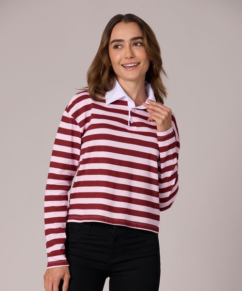 Playera Manga Larga  de  Dama