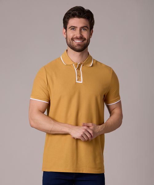 Playera Polo Manga Corta  de  Caballero