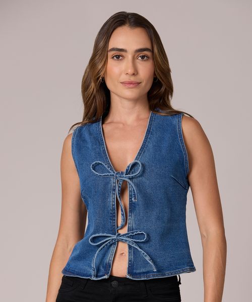 Chaleco  de  Mezclilla Dama