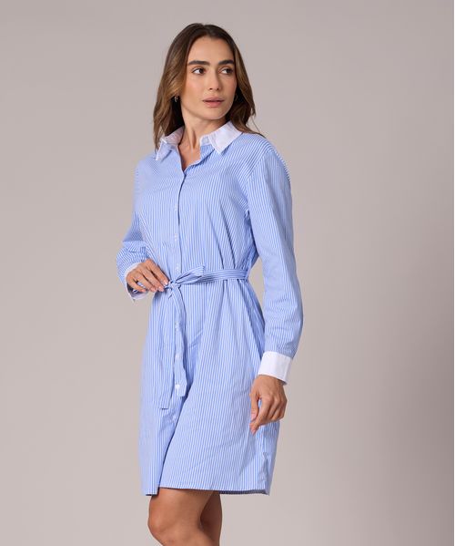 Vestido Manga Larga  de  Dama