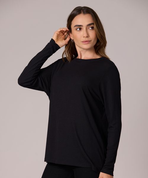 Playera Manga Larga  de  Dama