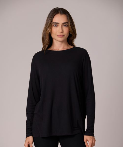 Playera Manga Larga  de  Dama