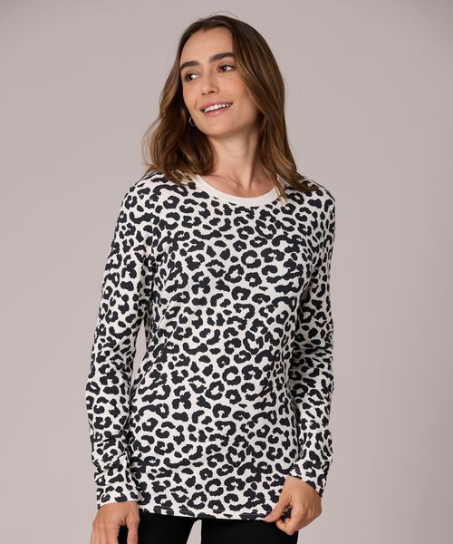 Playera Manga Larga  de  Dama