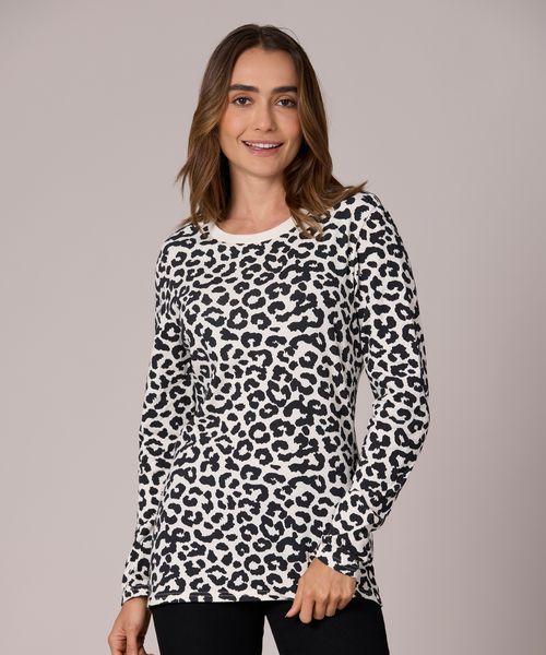 Playera Manga Larga  de  Dama