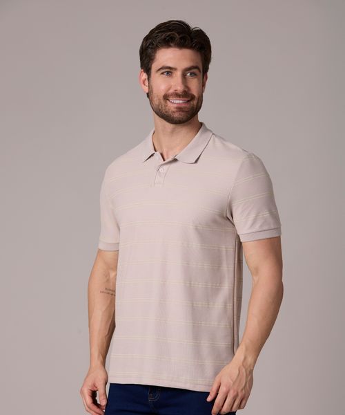 Playera Polo Manga Corta  de  Caballero
