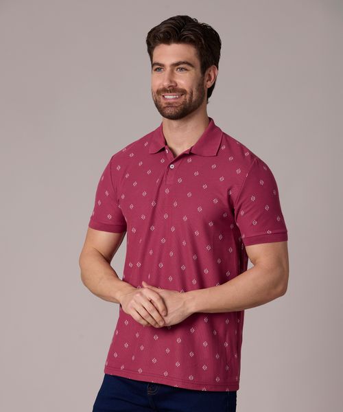 Playera Polo Manga Corta  de  Caballero