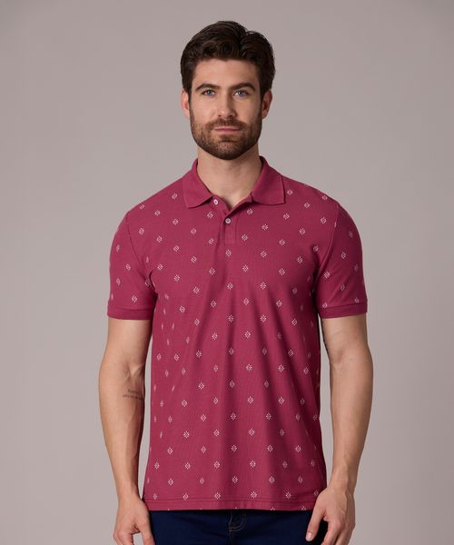 Playera Polo Manga Corta  de  Caballero