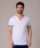 Playera Henley  de  Caballero