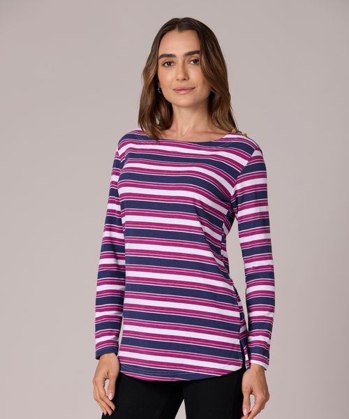 Playera Manga Larga  de  Dama