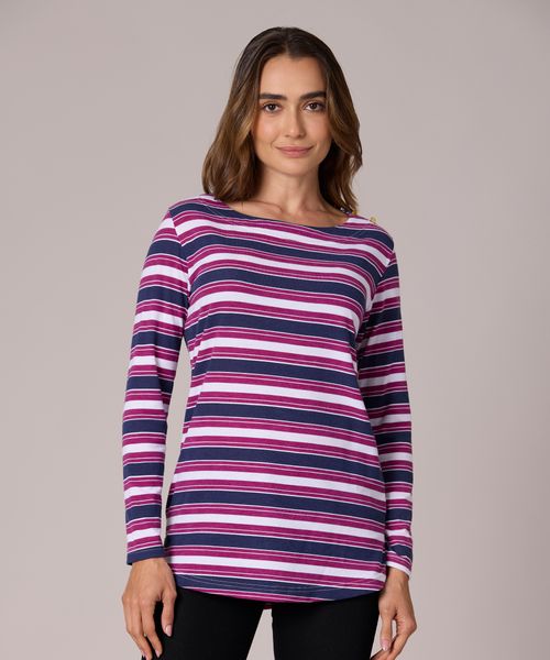 Playera Manga Larga  de  Dama