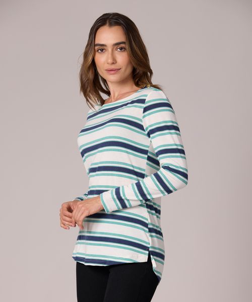 Playera Manga Larga  de  Dama