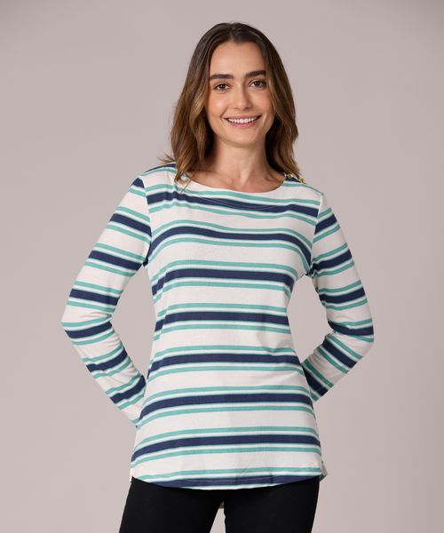 Playera Manga Larga  de  Dama