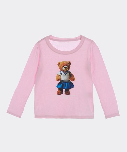 Playera Manga Larga  de  Beba Años