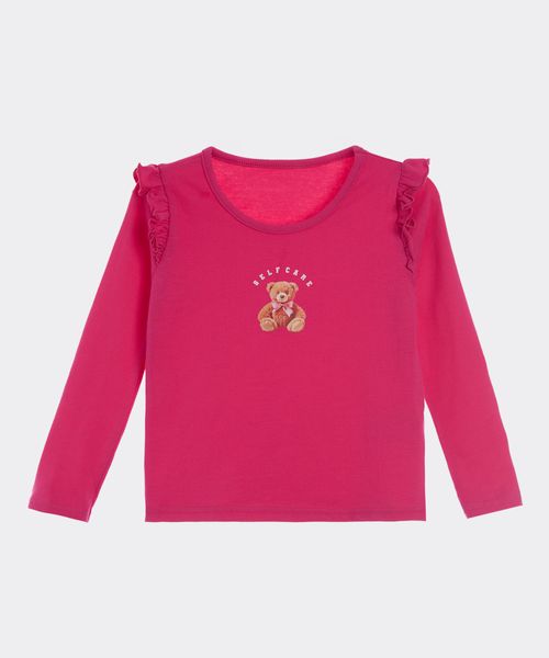 Playera Manga Larga  de  Beba Años