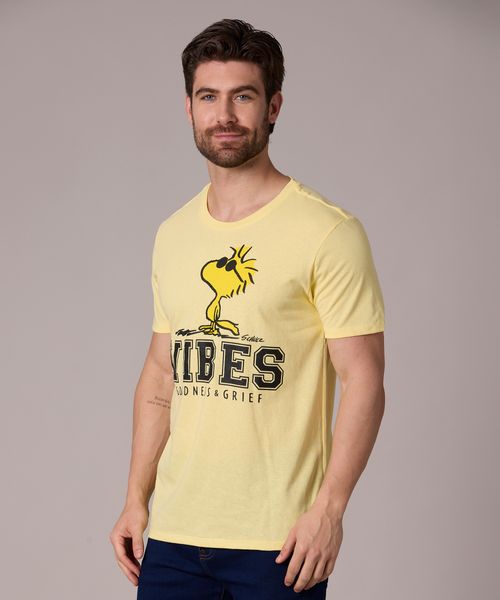Playera de Licencia Snoopy de  Caballero