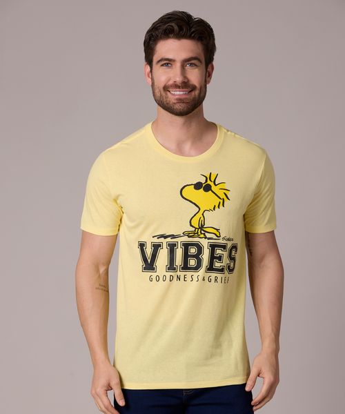 Playera de Licencia Snoopy de  Caballero