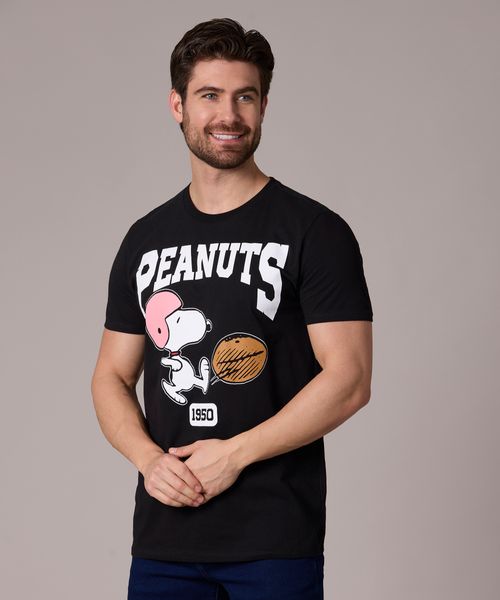 Playera de Licencia Snoopy de  Caballero