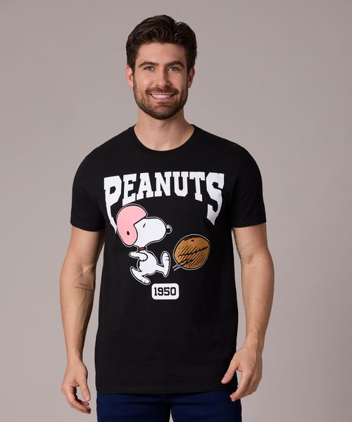 Playera de Licencia Snoopy de  Caballero
