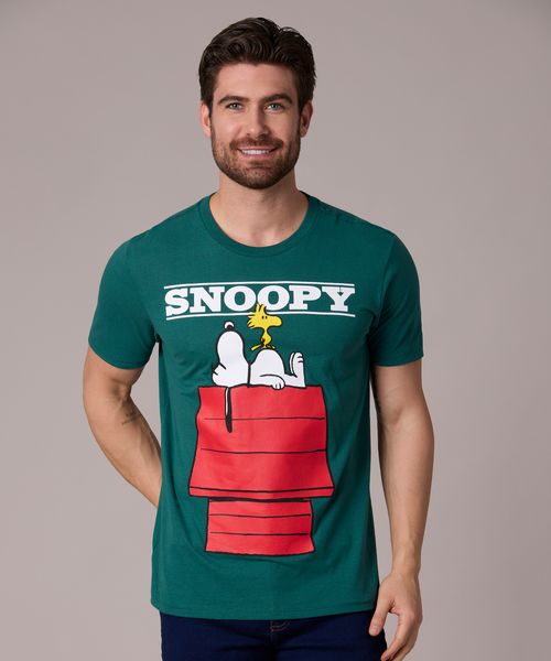 Playera de Licencia Snoopy de  Caballero
