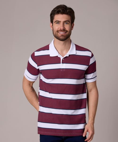 Playera Polo Manga Corta  de  Caballero