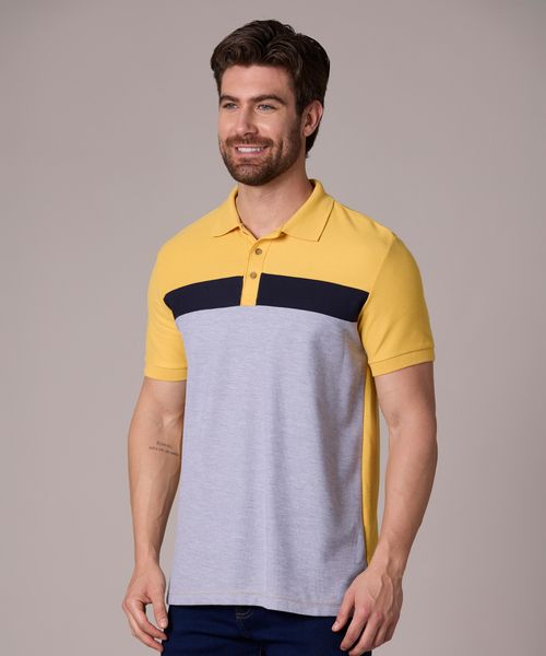 Playera Polo Manga Corta  de  Caballero