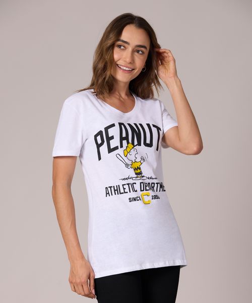 Playera de Licencia Snoopy de  Dama