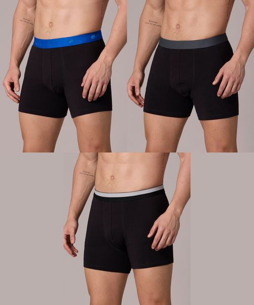 3 Pack Bóxer  de  Caballero