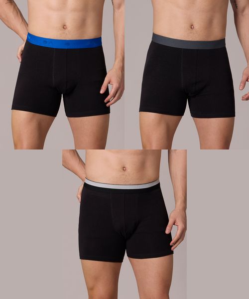 3 Pack Bóxer  de  Caballero